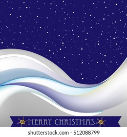 vector merry christmas and new year frame illustration