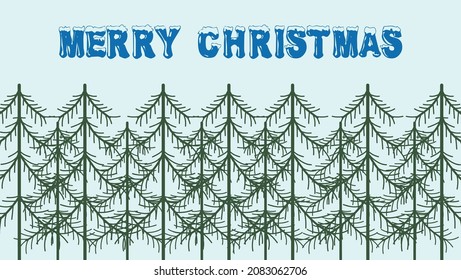 Vector Merry Christmas, perfect for banner, background and greeting cards.
