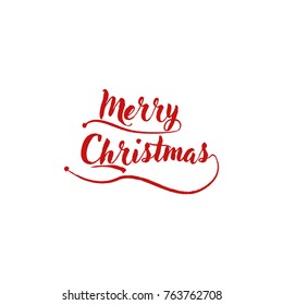 Vector Merry Christmas text design 