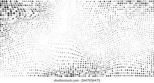 Vector mesh dot foil silver mesh background with metal mirror texture. Chrome gradient surface modern simple