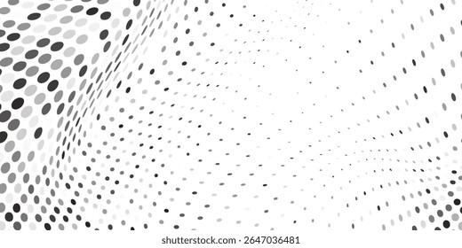 Vector mesh dot foil silver mesh background with metal mirror texture. Chrome gradient surface modern simple art design