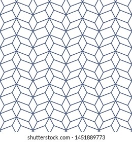Vector mesh seamless geometric pattern for textiles, book cover design, website, wallpaper, packaging, corporate background.