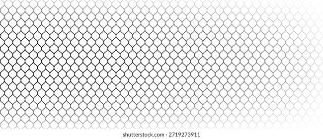 Vector mesh texture for fishing nets. Seamless pattern for sportswear or soccer goal, volleyball net, basketball hoop, hockey, athletics. eps10
