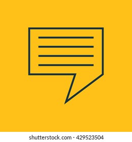 Vector Message Icon
