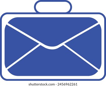 Vector message icon on white background. eps 10  message icon.