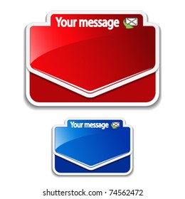 Vector message labels