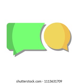 vector message messaging comment icon