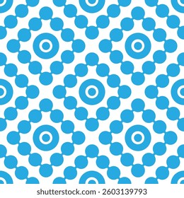 Vector Meta ball Connect Dot Set. Seamless Molecule chain. Circle Shapes. Abstract Geometric Dots. Morphing Blob for Pattern, Sticker, Badge, Poster, Web Design.