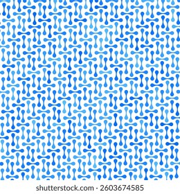 Vector Meta ball Connect Dot Set. Molecule chain. Blue Circle Shapes. Abstract Geometric Dots. Morphing Blob for Pattern, Sticker, Badge, Poster, Web Design.