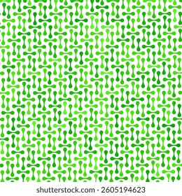 Vector Meta ball Connect Dot Set. Green Molecule chain. Circle Shapes. Abstract Geometric Dots. Morphing Blob for Pattern, Sticker, Badge, Poster, Web Design.