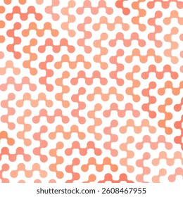 Vector Meta ball Connect Dot Set. Red Molecule chain. Circle Shapes. Abstract Geometric Dots. Morphing Blob for Pattern, Sticker, Badge, Poster, Web Design.
