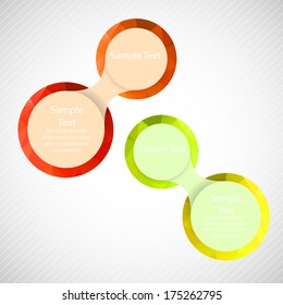 vector metaball flow diagram