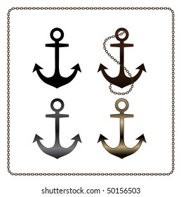 vector metal anchor