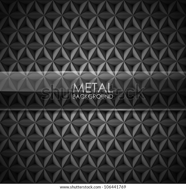 Vector Metal Background Stock Vector (Royalty Free) 106441769