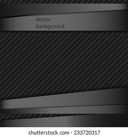 Vector metal background. Overlap dimension modern line bar design for text and message. Template design. Vector illustration.