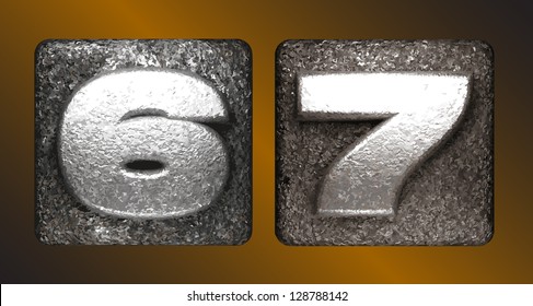 Vector Metal figure