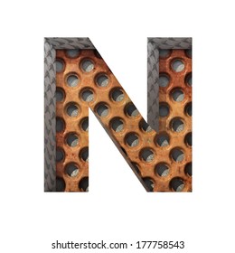 Vector metal figure