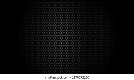 vector metal grid background. carboon background with gradient