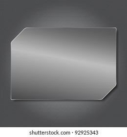 Vector Metal Plate