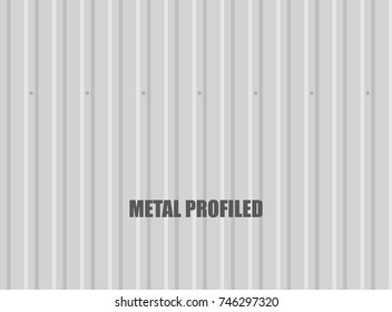 Vector metal profiled