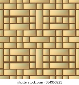 Vector metal texture. Golden abstract background. 