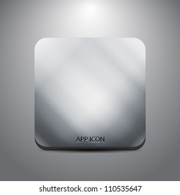 Vector metal textured application icon