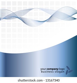 Vector - Metallic halftone retro lines forming a wave for background use.