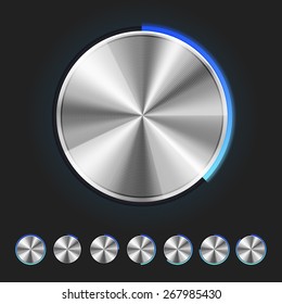 Vector Metallic Knobs