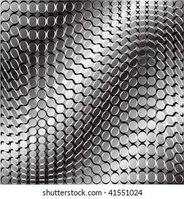 Vector metallic shiny background