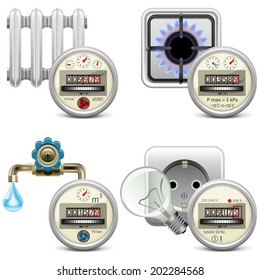 Vector Meter Icons