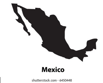 Vector of Mexico