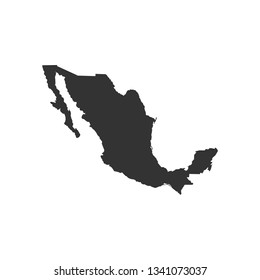 Vector Mexico map