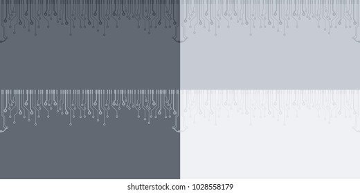Vector microchip background