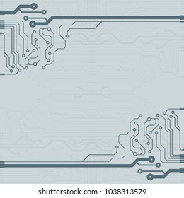 Vector microchip background