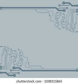 Vector microchip background