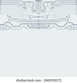 Vector microchip background