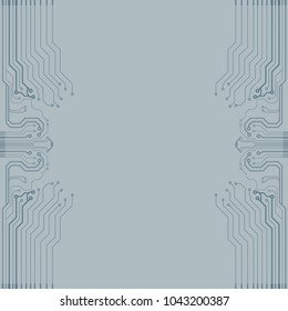 Vector microchip background