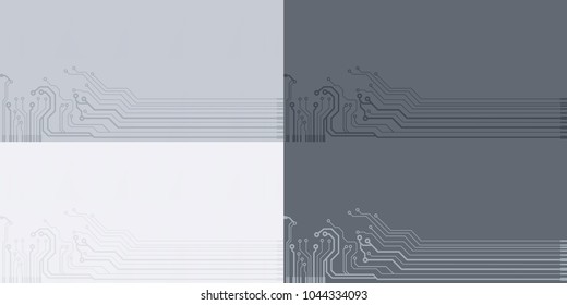 Vector microchip background
