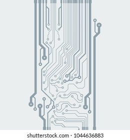 Vector microchip background