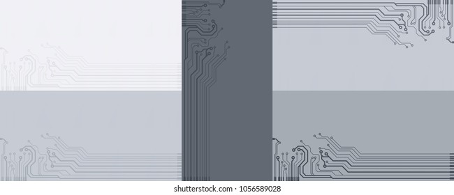  Vector microchip background
