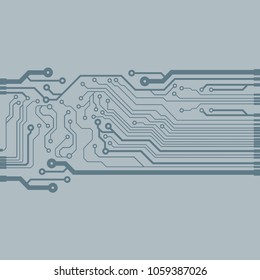 Vector microchip background