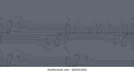 Vector microchip background