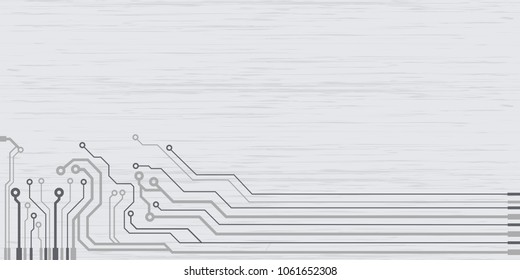 Vector microchip background
