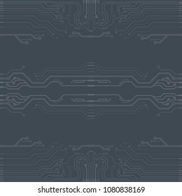 Vector microchip background