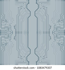 Vector microchip background