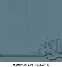 Vector microchip background