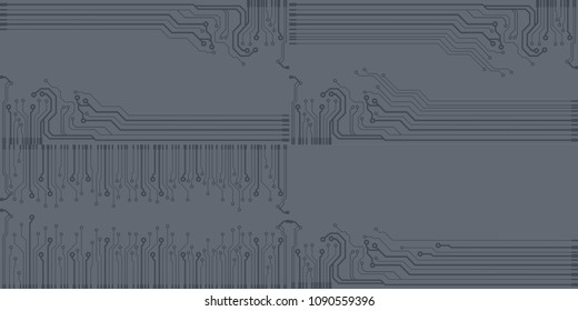 Vector microchip background