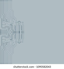  Vector microchip background