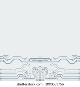 Vector microchip background