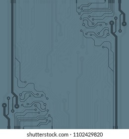 Vector microchip background